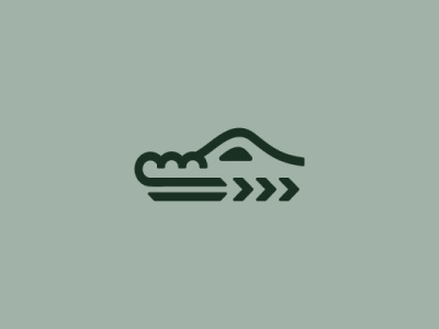 Crocodile Arrow Logo