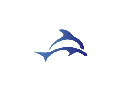 Dolphin Logo branding company brand logo company branding design logo modern vector