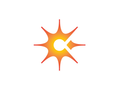 Sun Letter C Logo