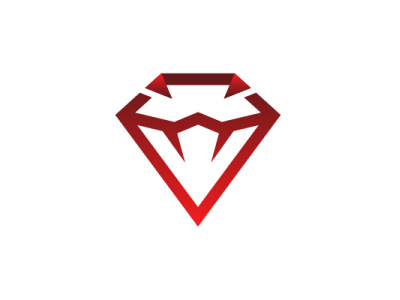 Red Diamond Cobra branding company brand logo company branding design logo modern vector