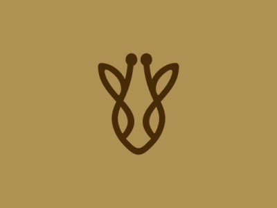Giraffe Head Logo animal branding company brand logo company branding design head icon logo long neck modern vector
