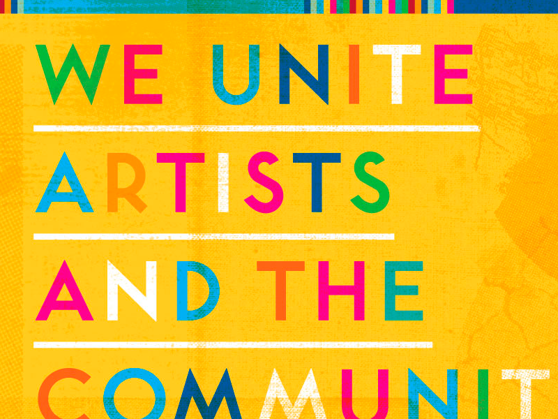 We Unite Artists by Justin Kemerling on Dribbble