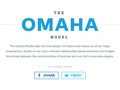 The Omaha Model