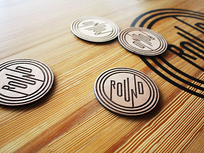 Conference Table Top + Coasters brand butcher block coasters conference table coworking etching logo silkscreen stain wood