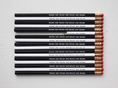 Round and Round and Round and Round (Pencils)
