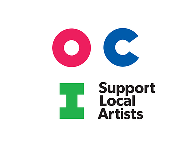 Support Local Artists art artists community logo nonprofit primary type