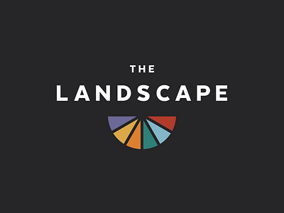 The Landscape: Logo brand community data horizon landscape logo nonprofit omaha pie chart