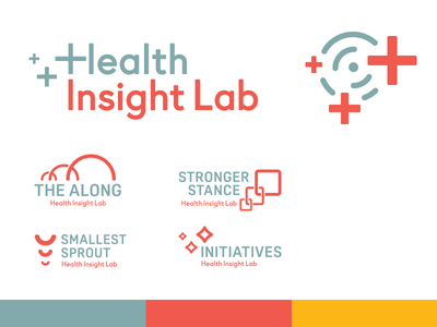 Health Insight Lab Identity academic brand healthcare identity logo nonprofit system women