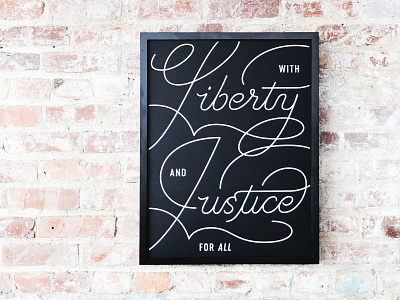 Power Posters america black and white design justice politics poster screenprint script typogaphy