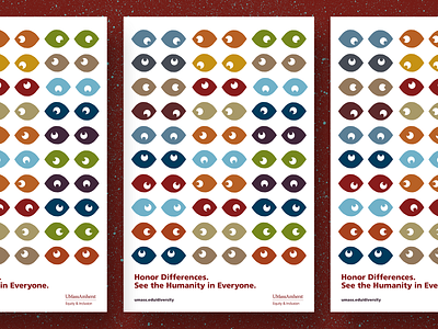 See the Humanity campaign diversity eye inclusion posters students university