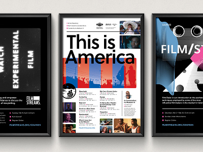 This is America america brand cinema film layout poster