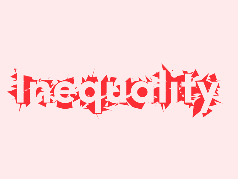 Inequality brand community design gif nonprofit omaha red type vector web design