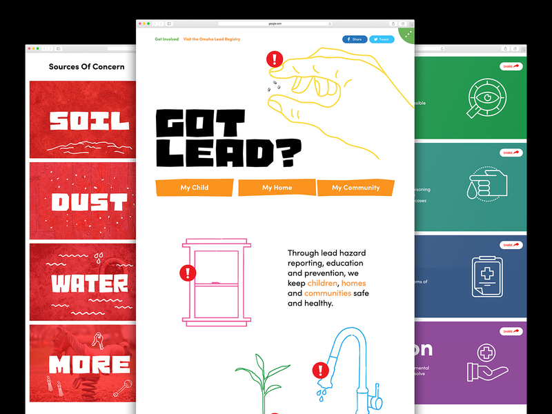 Got Lead Website branding environment icons illustration nonprofit ui vector webdesign