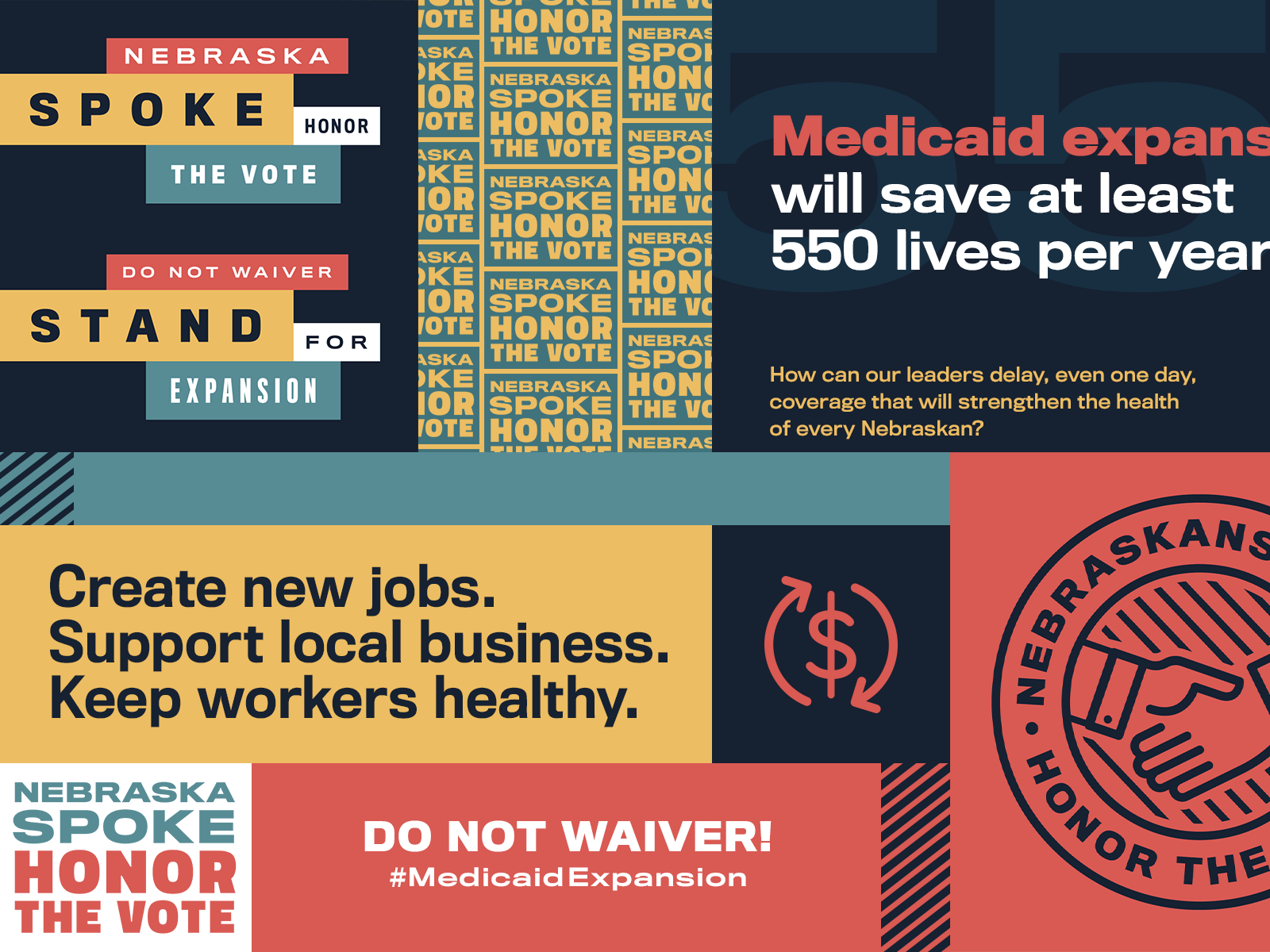 Medicaid Expansion by Justin Kemerling on Dribbble