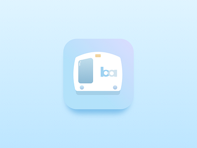 BART App Icon | Daily UI 4 appicon bart bay area dailyui design icon san francisco sf ui ux