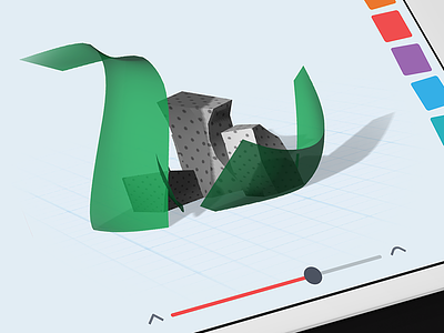3D Studio app guide ipad mobile museum tour ui