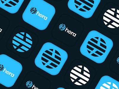 Hera | Branding | App Icon app app design app icon app icon logo application brand brand design brand identity branding branding agency branding design identity identity design logo logodesign logos logotype typo typography