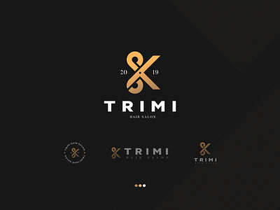 Barbershop Logo | Trimi barber barber logo barbers barbershop hair hair salon haircut hairdresser hairstyle logo logo design logodesign logos logotype type typeface typo typogaphy typography