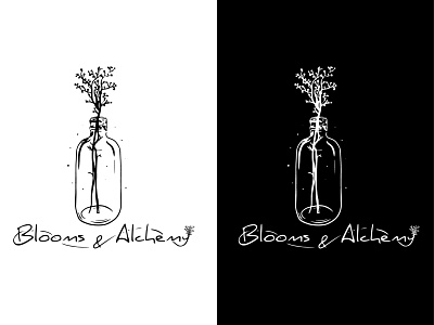 Blooms & Alchemy Branding brand branding branding design graphic design logo logo concept logo design logo development logodesigner illustration brand vector