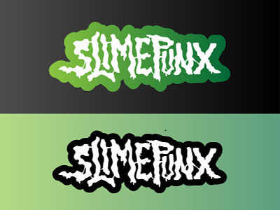 Slimepunks Logo brand brand identity branding custom design design graphic design logo type typography