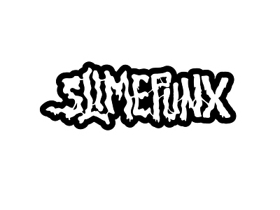 Finalized Slimepunx Logo branding design graphic design icon illustration illustrator logo typography vector vector graphics