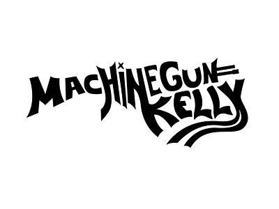 Machine Gun Kelly Logo branding design graphic design illustration illustrator logo machinegunkelly mgk vector vector art
