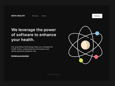 Meta Health (idea) health idea landing page platform