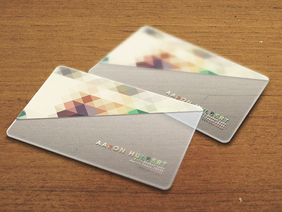 Geometric Business Cards