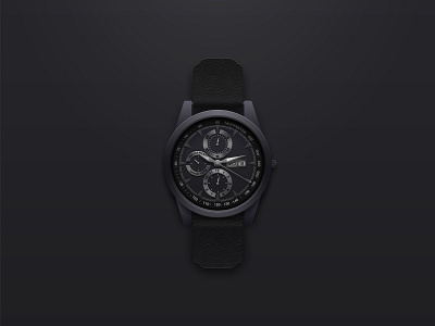 watch design illustration