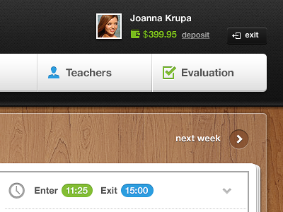 e-school account deposit evaluation journal progress school student teacher texture web wood