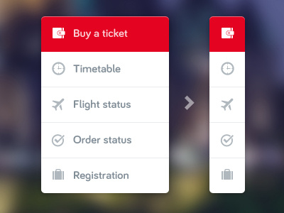 Responsive menu airline color flights menu registration responsive smart tickets timetable