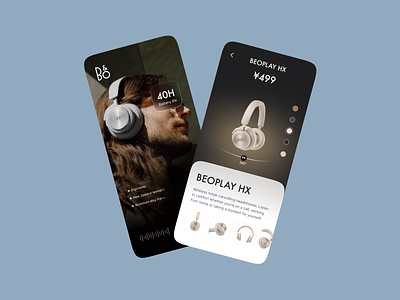 earphone ui design app design ui