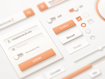 loQuat UI-Kit kit loquat orange ui