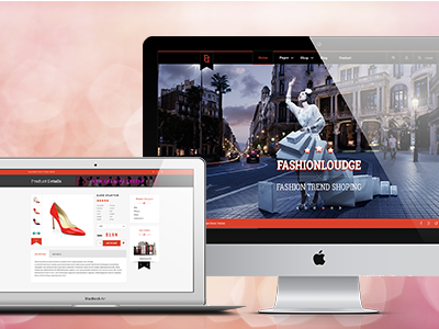 Fashion Loudge fashion html psd responsive