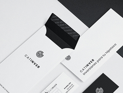 Catinver branding design graphic design inversions logo