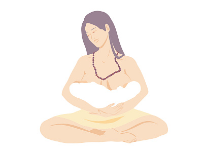 Peace sounds like food baby drawing illustration love mother person woman