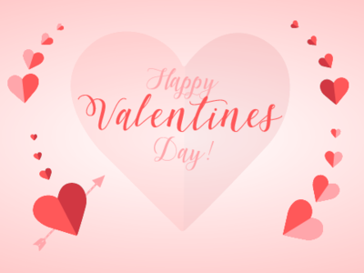 Happy Valentines Day! graphic design heart illustration love valentine valentines day