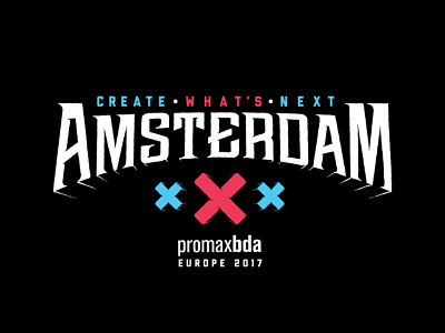 Amsterdam PROMAX design. amsterdam logo promax