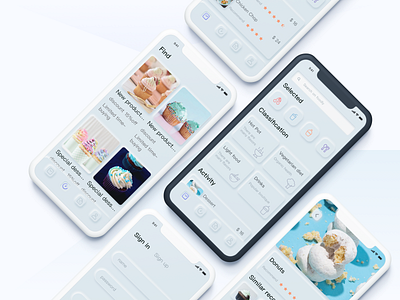 Catering App ui 应用 设计