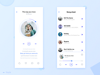 Music app ui ux 图标 设计