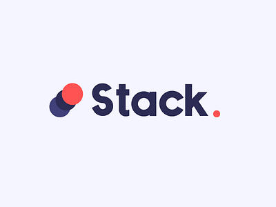 Stack. adobe blue brand branding design flat flat design icon identity illustration illustrator logo vector white