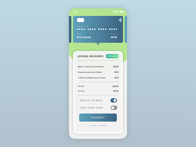 [UI Design] Credit Card Checkout adobe app cards design flat flat design mobile ui sketch ui ui ux uidaily uidesign ux vector web website