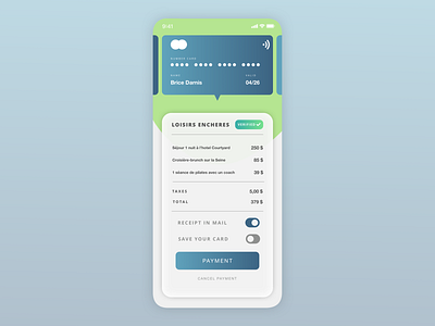 [UI Design] Credit Card Checkout