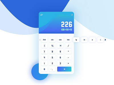 Calculator   #Dailyui 004