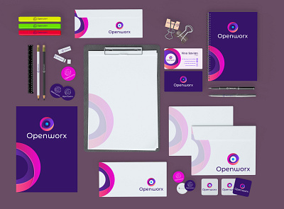 Openworx logo design branding design graphic illustration logo ologo ologodesign typography vector