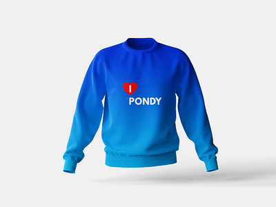T-Shirt design ILove Pondy