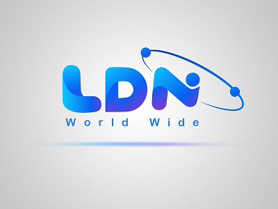 LDN Logo branding design illustration logo type vector