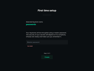 Password Manager Onboarding