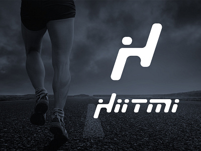 Hiitmi-logo app fitness fitness logo icon logo logodesign logotype sports logo typography