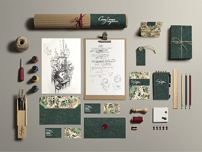 Fairytale secrets. Corporate identity